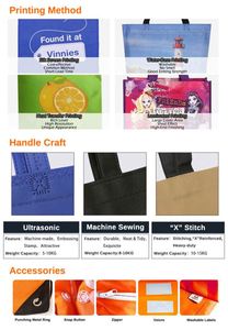 Custom Logo Garment Cloths Eco Friendly Non-woven Reusable Grocery Tote Shopping <b>Bags</b> Non Woven <b>Bag</b> - Product Image 6