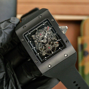 Unique Brand Designed Mechanical <b>Watch</b> 017 with Ceramic case Tourbillon Movement and <b>Rectangular</b> <b>Watch</b> - Product Image 1