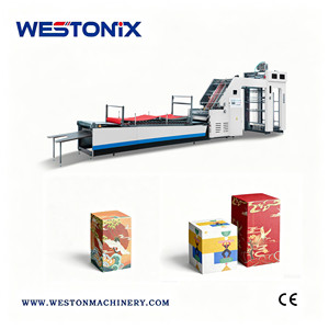 Laminateur Litho à Rouleaux de Nettoyage Circulants WESTONIX 160 m/min, Automatique Électrique PLC 380V/220V, Modèle Haute Performance 150 - Product Image 1