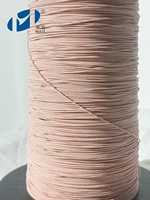 Cable Litz de Cobre Esmaltado Sólido con Recubrimiento de Seda HLUSTC UEW de 0.079 mm Personalizado para Carga Inalámbrica de Alta Frecuencia en Automóviles