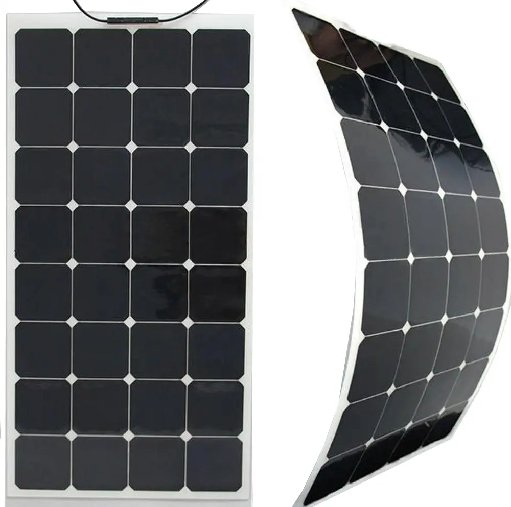 Fabbrica EFTE PET monocristallino potenza prezzo 12V 50W 100W 200W 400W 500W celle energia flessibile pannello solare fornitori di costi
