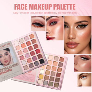 Paleta <span class=keywords><strong>de</strong></span> Maquillaje Más Vendida, 6 Páginas, Sombra <span class=keywords><strong>de</strong></span> Ojos Brillante, Iluminador, <span class=keywords><strong>Corrector</strong></span>, Rubor, Labios Mate, Cosmético Impermeable - Product Image 3
