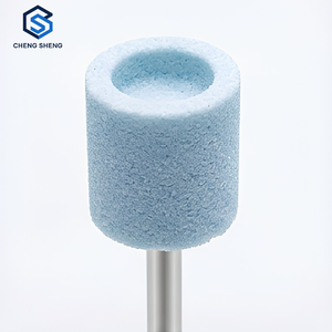 Meule abrasive en pierre montée Cheng Sheng, diamètre 6 mm, pour perceuse, meulage et polissage - Product Image 1