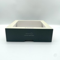 Noël imprimé personnalisé 4 pouces vert crème beigecake carton 12 12 12 mini boîtes de gâteau au fromage pour l'emballage de gâteaux
