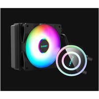 Refroidisseur d'eau — ventilateur et pompe, radiateur à liquide RGB avec ventilateur