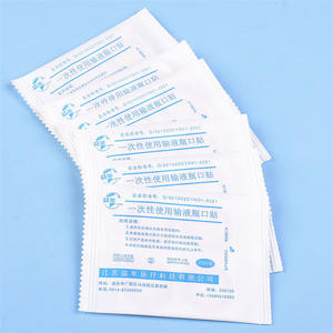 Pegatinas para Boca de Botella de Infusión Médica Yinian, 400 Unidades, Transparentes, No Tejidas, Estériles, Desechables, para Botellas de Goteo - Product Image 3