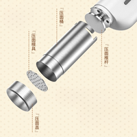 Machine à pâtes électrique rechargeable entièrement automatique et multifonctionnelle pour la maison à prix réduit