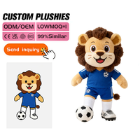 Layanan OEM/ODM Kustomisasi Pabrik Mainan Boneka Plush Super Lembut Bordir Kustom Sepak Bola Bola Basket Bola Rugby