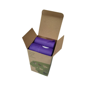 Custom Printed Corn Starch Based 100% Eco Friendly <b>Compostable</b> Biodegradable Dog Poop <b>Bags</b> With Handle - Product Image 1