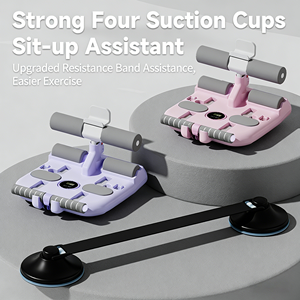 Barra <span class=keywords><strong>per</strong></span> Sit-up, Attrezzo Fitness <span class=keywords><strong>per</strong></span> Supporto Sit-up, Dispositivo Addominale Multifunzionale Portatile <span class=keywords><strong>per</strong></span> Esercizi Muscolari - Product Image 4