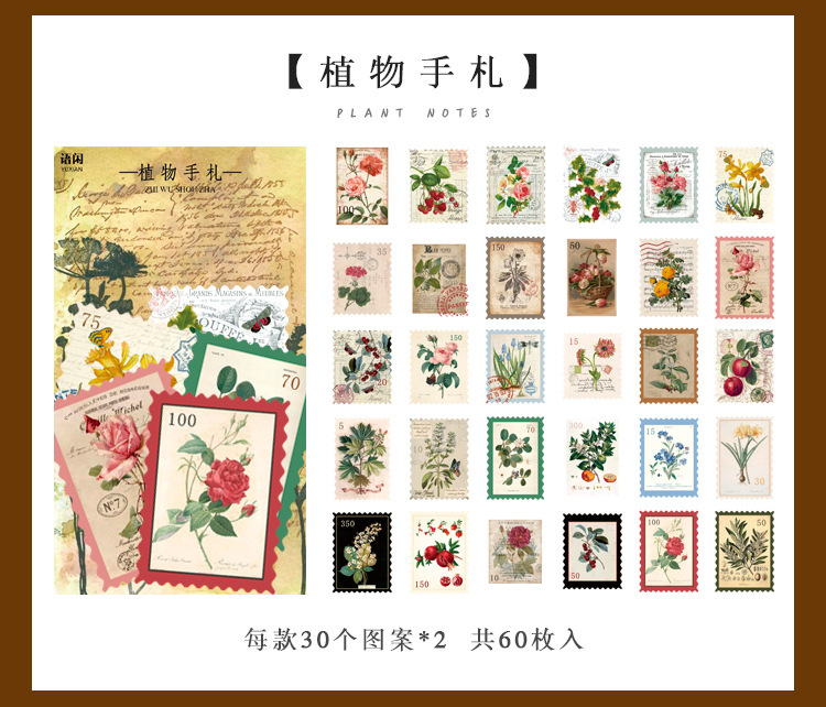 Lettres de plantes