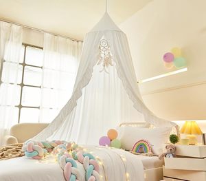 Regalo Eccezionale per Bambini: <span class=keywords><strong>Baldacchino</strong></span> a Forma di Castello in Morbido Cotone Bianco da Appendere al Soffitto per Camera da <span class=keywords><strong>Letto</strong></span> delle Bambine - Product Image 2