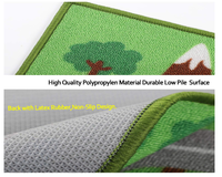 Tapis d'éveil pour enfant, tapis de jeu extra large pour la vie urbaine, jeu éducatif pour bébé