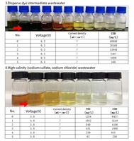 BoronDopedDiamond Oxygen Evolution Potential2.9v Dégradation des eaux usées Anti-corrosif Recycler Stable BDD Électrode