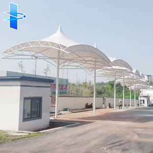 Fabrieksmatig geproduceerde PVDF-overkapping met membraanstructuur, kijkpaviljoen voor speeltuin en landschapsarchitectuur - Product Image 6