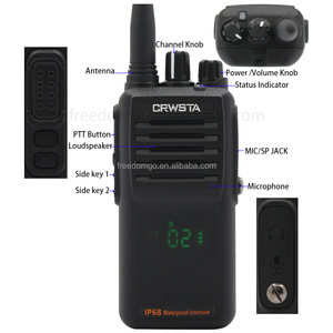 Walkie Talkie Portátil Impermeable GRWSTA GX-760, Radio Bidireccional VHF UHF, Potencia de Salida de 5W, 199 Canales, Largo Alcance - Product Image 3