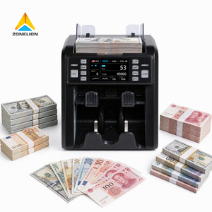 Contabanconote ad Alta Velocità 1000 Pezzi al Minuto, Contatore di Banconote Multivaluta per Gestione del Contante - Product Image 1
