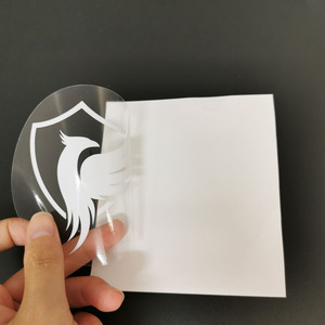 Tùy chỉnh không thấm nước rõ ràng cửa sổ nhãn dán logo in vòng tròn trong suốt Vinyl in ấn nhãn dán - Product Image 1