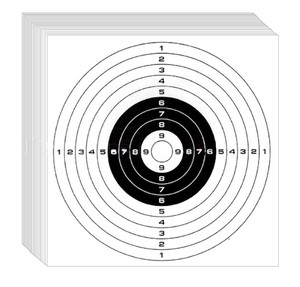 Carta Bersaglio Rigida Premium Facile da Usare, Confezione da 100 Pezzi, Multi-Stile, Alta Visibilità, per Allenamento all'Aperto - Product Image 5