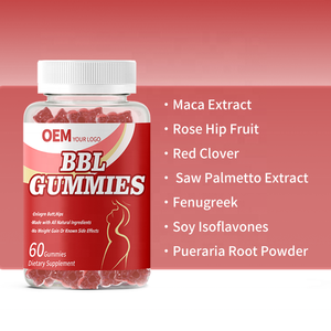 Gomitas Orgánicas para Cadera y Glúteos de Marca Privada OEM, Gomitas de Maca para Aumento de Cadera, Dulces para Agrandar Cadera - Product Image 4