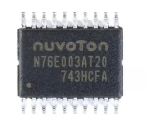 ไมโครคอนโทรลเลอร์ MCU รุ่น N76E003AT20 ประสิทธิภาพสูง 1T 8051 แฟลช TSSOP-20 - Product Image 2