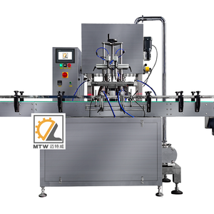 Máquina automática de llenado de grasa de aceite lubricante líquido viscoso neumático con bomba de rotor de lóbulo de cabeza doble única MTW - Product Image 1