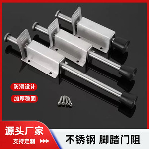 ตัวกันกระแทกประตูสแตนเลสแบบติดผนัง ผิวขัดเงา ทนทาน ดีไซน์เรียบง่าย - Product Image 5