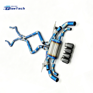 ระบบท่อไอเสียแคทแบคไทเทเนียมประสิทธิภาพสูงสำหรับ BMW F85 X5M S63 4.4T V8 พร้อมวาล์วควบคุมเสียงแบบติดตั้งโดยตรง พร้อมรีโมท - Product Image 2