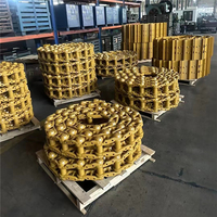 QINGHUI Ensemble de chenilles pour excavatrice D9N/D9R/D9H/D9G, Maillons de chaîne T240UA/T260MB, Composants de châssis, Fabricant, Garantie 1 an