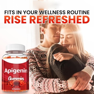 Gomitas de Apigenina OEM de 150 mg con Extracto de Manzanilla, Flavonoides, <span class=keywords><strong>Bioflavonoides</strong></span> y Polifenoles, Suplemento para la Relajación y el Apoyo a la Calma - Product Image 5
