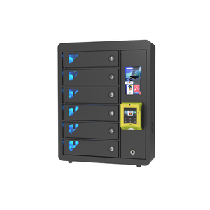 Borne de recharge rapide JUN 6 Bay pour téléphones, distributeur automatique avec lecteur de carte de crédit Nayax - Product Image 5