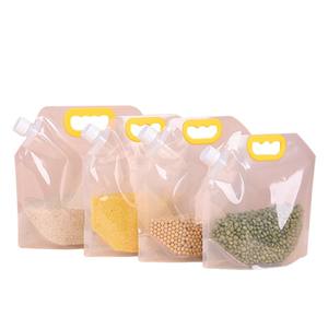 Bolsas de Mylar a prueba de humedad y anticorrosivas para bebidas, jugos de frutas y café con leche, impresas en fábrica, con boquilla de plástico. - Product Image 6