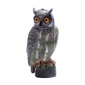 Espantapájaros con forma de búho para Control de plagas, espantapájaros para jardín - Product Image 4