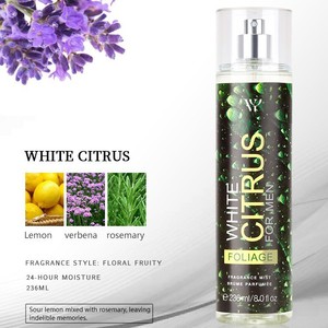 Ban đầu 236ml khối lượng trái cây & hoa cơ thể sương mù mùi hương nước hoa người đàn ông cơ thể phun Tên bán buôn - Product Image 2