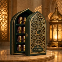 Boîte cadeau Eid Al Fitr, boîte cadeau Ramadan, Eid Mubarak, emballage haut de gamme avec logo personnalisé pour les cadeaux de fête