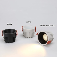 Spot lumineux encastré en aluminium sans cadre, à intensité variable, 7W/10W/15W/18W/24W, spot LED pour plafond, chambre à coucher, salon, cuisine