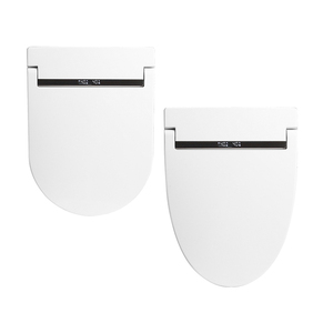 Asiento de Inodoro Redondo en Forma de V con Calefacción, Tacto Suave, Secador de Aire Caliente, Agua a Temperatura Ambiente, Ajustable, Digital, Automático e Inteligente - Product Image 1