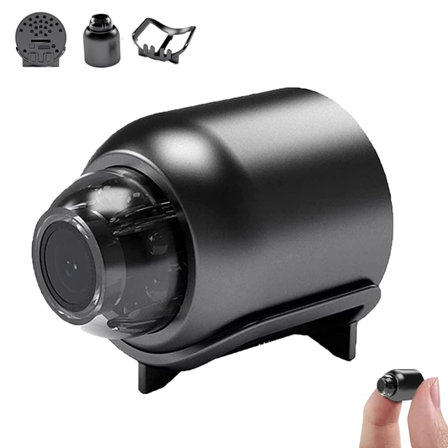 Top Reordered 2 Million Pixel HD Home Smart WIFI Remote Mini 1080P Camera, Specification: X5+64G