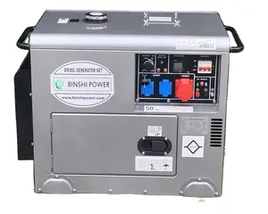 5kw Diesel Generator For Home Backup 10kva Generator Silent Diesel Soundproof Electric Alternative Energy Genset Price