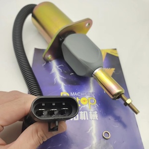 สวิตช์ปิด SA-4889-24 24V โซลินอยด์หยุด3939019ทนทานสำหรับ R335LC-7 - Product Image 4