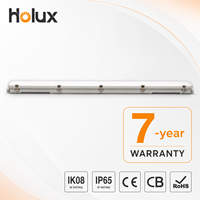 Module LED FR4 32W 180 lm/W IP65 IK08 avec valve de respiration, garantie 7 ans, 100 000 heures, pour entrepôt, éclairage LED Tri-Proof