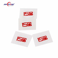 Étiquette intelligente NFC adhésive imperméable, autocollant NFC programmable 13,56 MHz, incrustation d'autocollant NFC