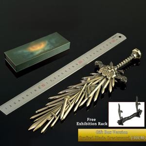 Spada <span class=keywords><strong>Elden</strong></span> Ring Grafted Blade Greatsword 30CM, Edizione Lusso in Confezione Regalo, Replica 3D in Metallo, Prop per Cosplay, Regalo da Collezione - Product Image 5