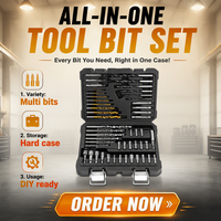 Vollplus VPDBK1001 Kit de 50 outils à main pour forets