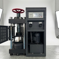 Máquina de Ensayo de Compresión de Cubos de Hormigón Electrohidráulica Servocontrolada por Computadora, 2000KN 200 Toneladas, Dispositivo de Prensa de Laboratorio