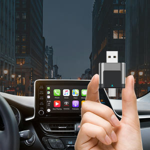 Adaptateur CarPlay sans fil D508, contrôle par boutons OEM, passage du filaire au sans fil, Android Auto sans fil, CarPlay sans fil, connexion facile - Product Image 1