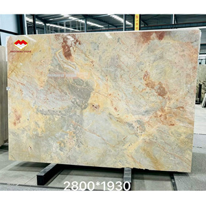 Piani Cucina in Quarzite Naturale Opera Fantastico, Lastre di Marmo <span class=keywords><strong>Brescia</strong></span> Lucidate Multicolore per Rivestimenti Murali di Ville e Hotel - Product Image 6