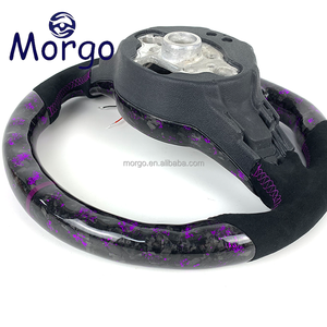 Accesorios de coches para VW, volante de fibra de carbono forjado LED Rpm personalizado para Volkswagen <span class=keywords><strong>Golf</strong></span> <span class=keywords><strong>MK7</strong></span> <span class=keywords><strong>MK7</strong></span>.5 MK7R GTI GTS GTE <span class=keywords><strong>GTD</strong></span> - Product Image 6