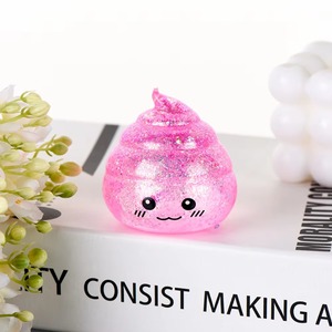 New Glitter Novelty Squishy Poo Stress <b>Ball</b> Squishies Toys Maltose Funny Strech <b>Squeeze</b> Fidget Toy Squishy Poops for Gift - Product Image 3