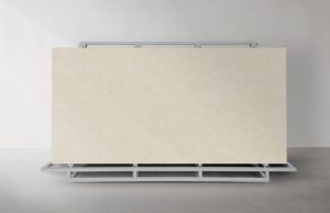 หินเผาผิวเรียบขัดเงาคุณภาพพรีเมียม ขนาด 3200x1600 มม. หนา 12 มม. ผิวเรียบเนียน สำหรับเคาน์เตอร์ครัว สีขาวหัวซาน - Product Image 6